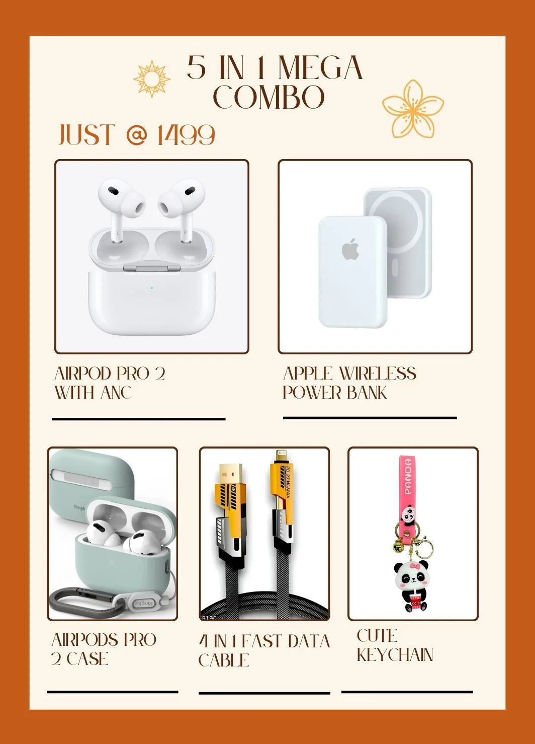 5 IN 1 COMBO IN JUST 1499/-