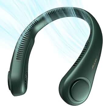 Portable Rechargeable Neck Fan – Hands-Free Cooling Anywhere
